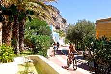 Radfahren in Plakias, Kreta