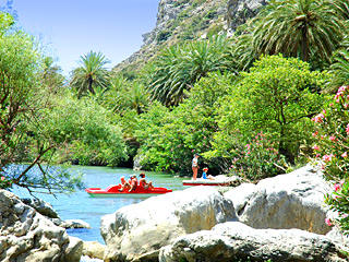 Preveli palm beach, just 9km from AnnaView apartments