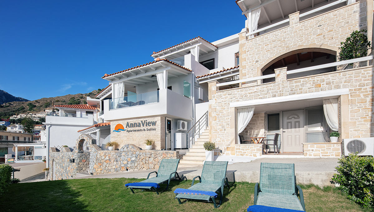 AnnaView Apartments in Plakias, Crete