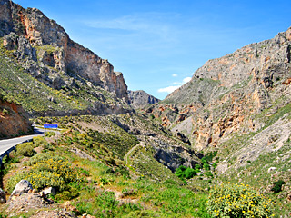 Kourtaliotis Gorge in Plakias, Crete