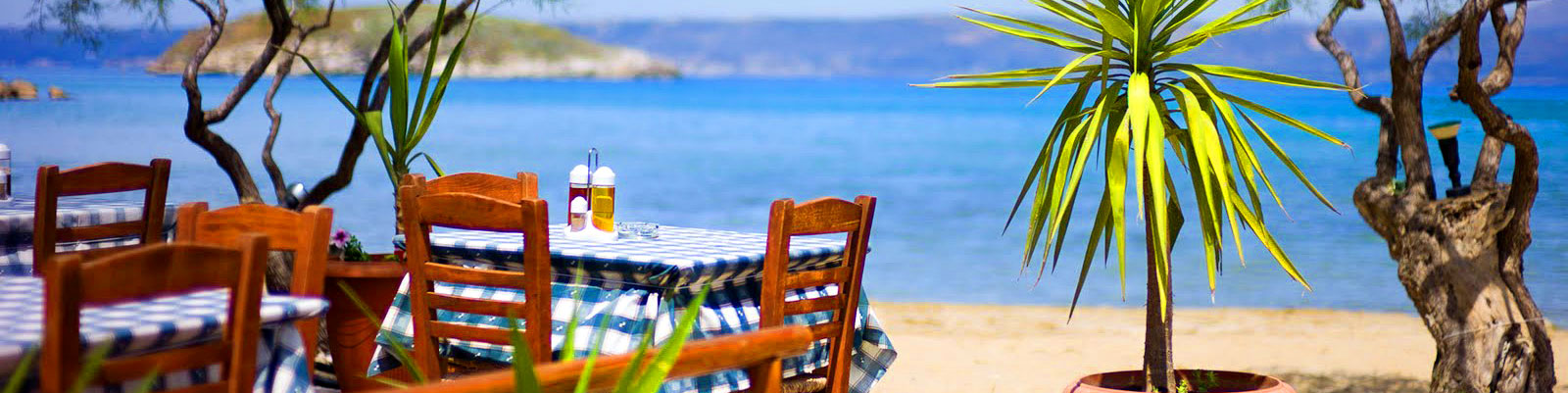 Tavernas and restaurants in Mirthios, Plakias, Crete
