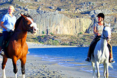 Reiten in Plakias, Kreta