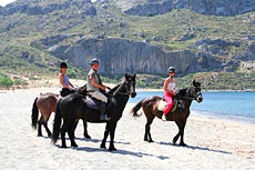 Reiten in Plakias, Kreta