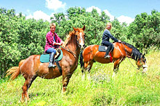 Reiten in Plakias, Kreta