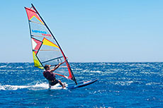 Wassersport in Plakias, Kreta