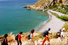Trekking in Plakias, Kreta