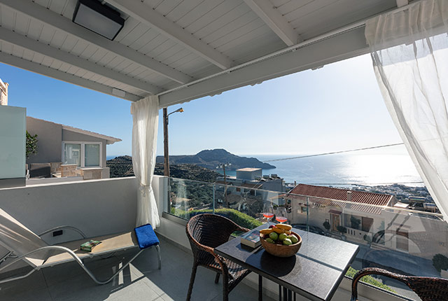 Top Floor Suite AnnaView Apartments in Plakias, Crete