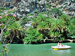 Preveli Palmenstrand, nur 9 km von AnnaView Apartments