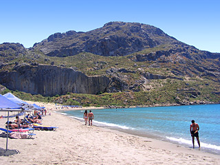 Plakias beach, just 3km from AnnaView apartments