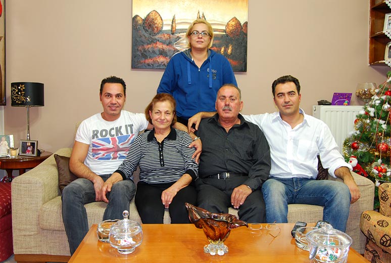 Anna's Family in Plakias-Mirthios, Crete