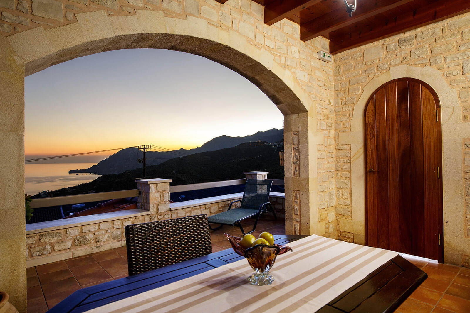 Genießen Sie den herrlichen Meerblick der Plakias Bucht, Kreta