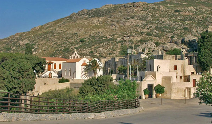 Das Preveli-Kloster in Rethymnon, Kreta