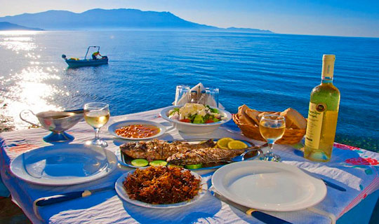 Taverans in Mirthios, Plakias, Crete