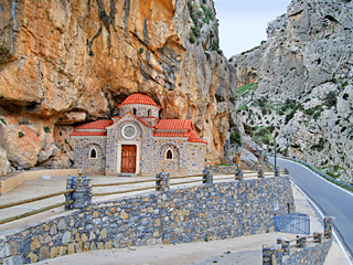 Kotsifos Gorge in Plakias, Crete