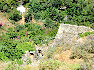The Alte Mühle in Plakias, Kreta