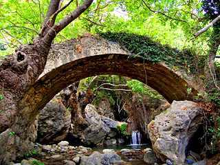 The Alte Mühle in Plakias, Kreta