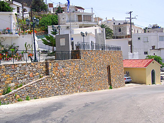 Das Dorf Mirthios in Plakias, Kreta