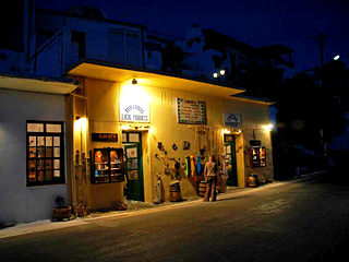 Das Dorf Mirthios in Plakias, Kreta