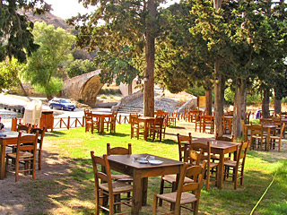 Preveli Bridge in Plakias, Crete